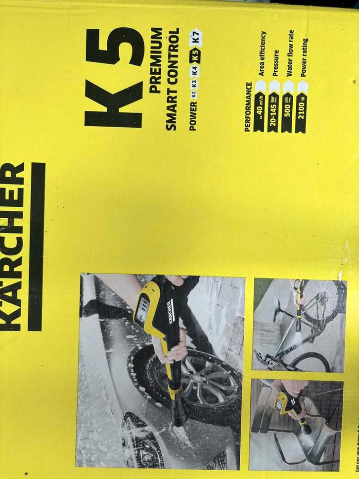 Hogedrukreiniger karcher K5, Tuin en Terras, Hogedrukreinigers, Zo goed als nieuw, Elektrisch, Ophalen