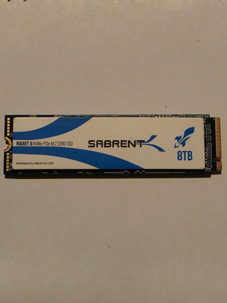 8TB SABRENT ROCKET Q NVME M.2 2280 SSD, Ophalen of Verzenden, SSD