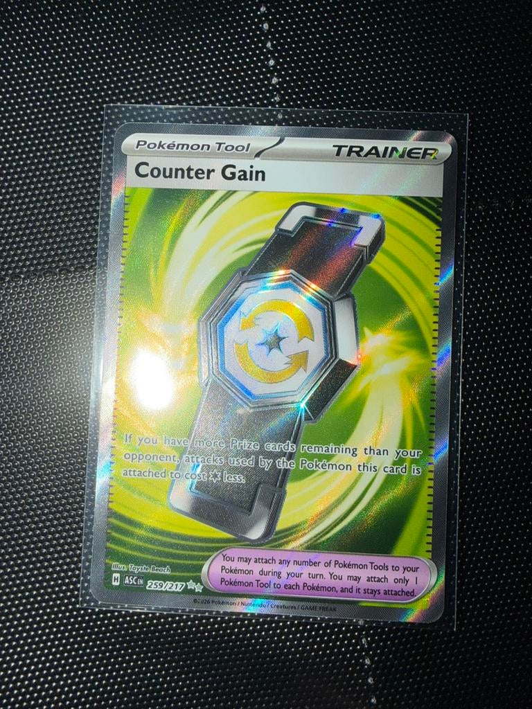 Counter Gain Ultra Rare (Ascended Heroes), Ophalen of Verzenden, Zo goed als nieuw, Losse kaart, Foil