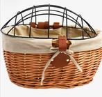 Rieten fietsmand, Fietsen en Brommers, Fietsaccessoires | Fietsmanden, Ophalen, Zo goed als nieuw, Fietsmand