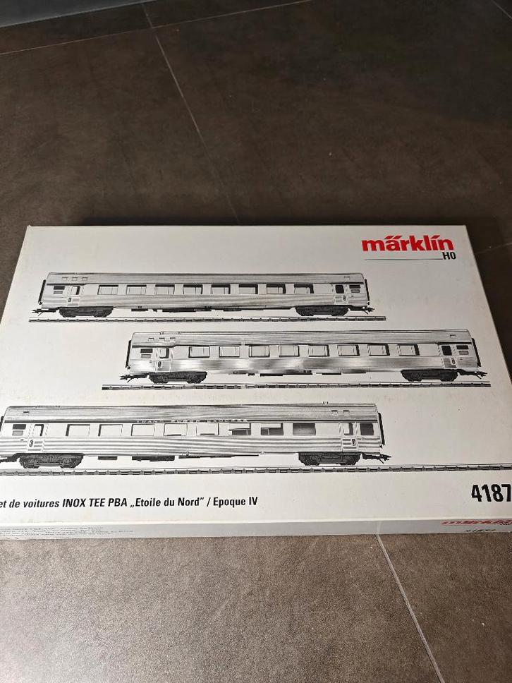 Marklin 43871 "Etoile Du Nord" set, Hobby en Vrije tijd, Modeltreinen | H0, Zo goed als nieuw, Treinset, Wisselstroom, Märklin
