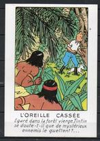 Carte postale : Hergé : Tintin/ L'oreille cassée, Enlèvement