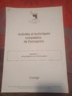 Cours de comptabilité, Livres, Enlèvement, Utilisé, Autres niveaux, CTELH