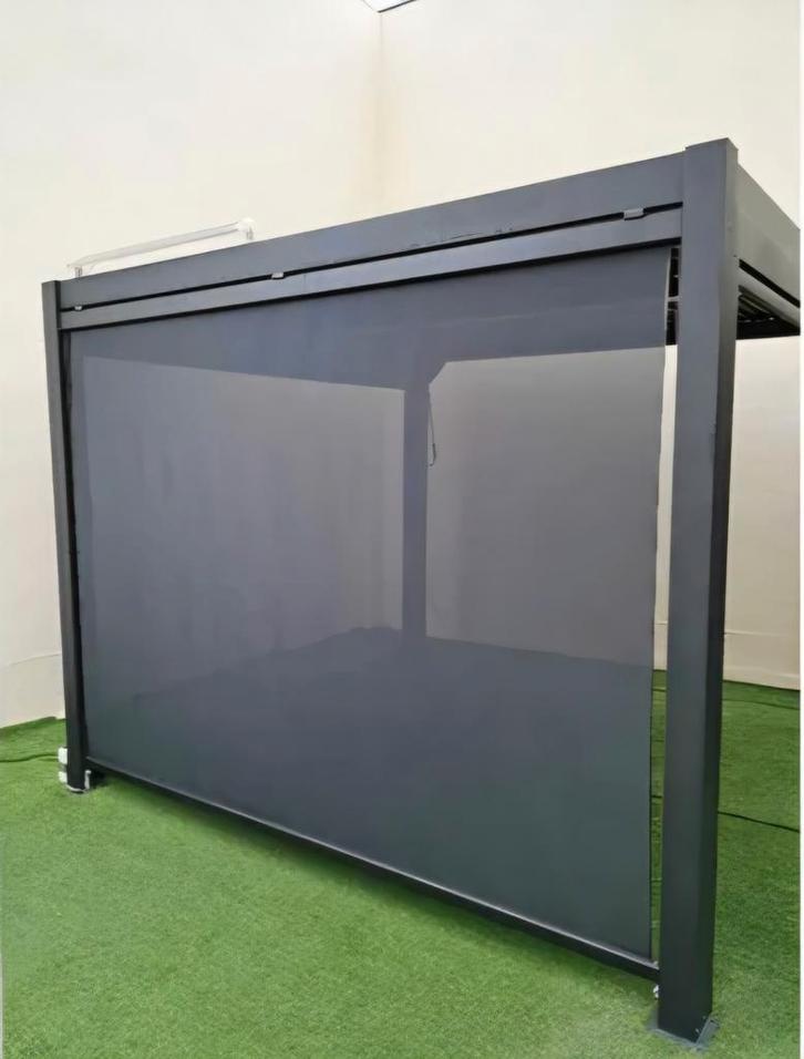 3 STORES Pergola Central Park Riaci 1x320x200cm/2x270x200cm, Jardin & Terrasse, Tonnelles, Neuf, Enlèvement