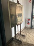 Ezel met kader, Ophalen