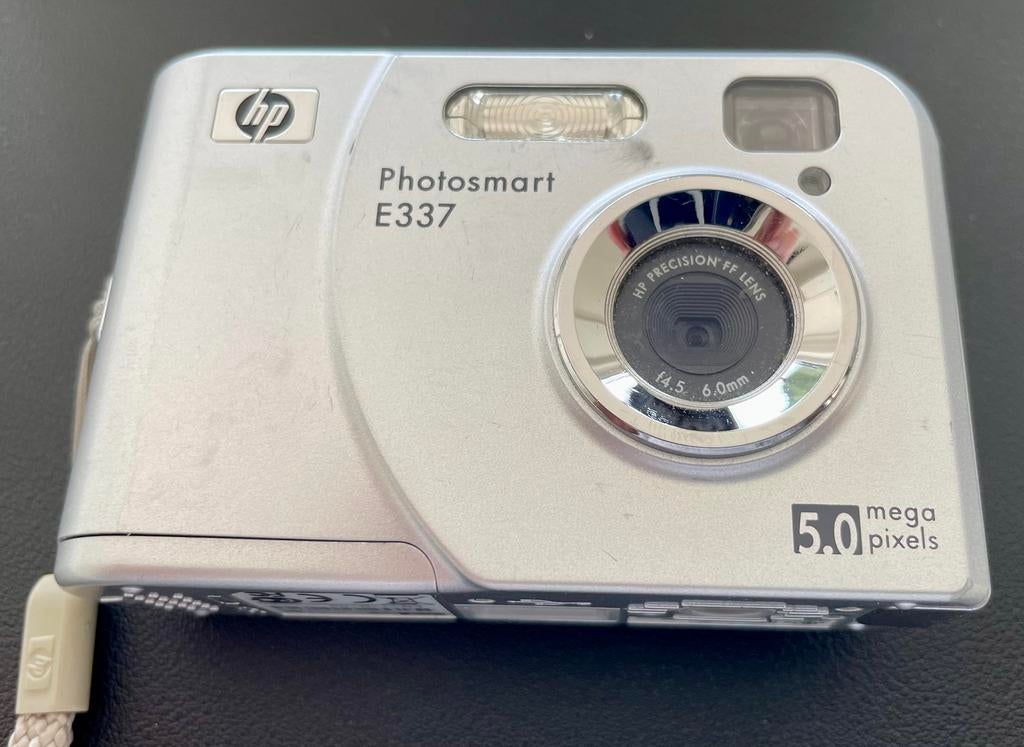 Vintage HP Photosmartcamera 2007 en video 16MB intern + uitb, Audio, Tv en Foto, Fotocamera's Digitaal, Zo goed als nieuw, HP