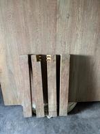 teak tafel, Huis en Inrichting, Tafels | Eettafels, Ophalen, Zo goed als nieuw, Vijf personen of meer, 100 tot 150 cm