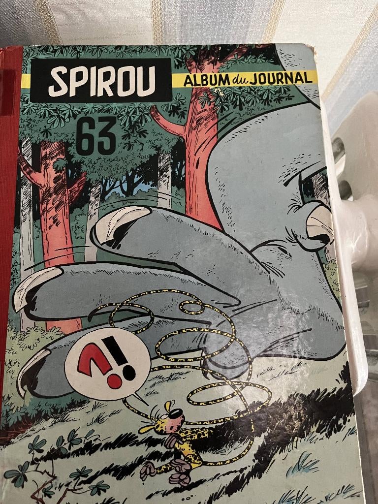 BD SPIROU 63, Livres, Une BD, Enlèvement, Utilisé