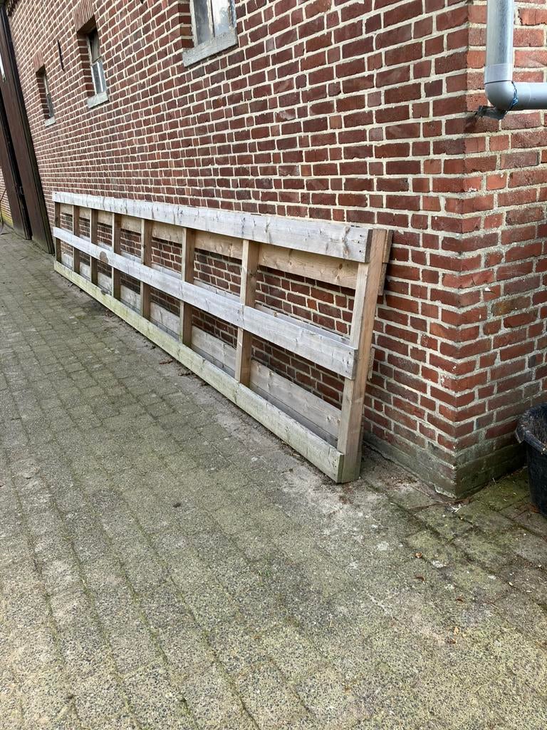 Lange pallet, Ophalen, Zo goed als nieuw, Pallet