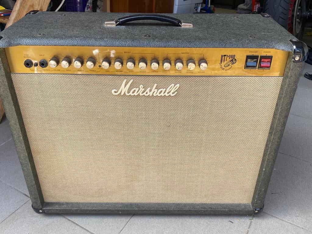Marshall Jtm 60, Muziek en Instrumenten, Versterkers | Bas en Gitaar, Ophalen, Gebruikt, Gitaar, 50 tot 100 watt