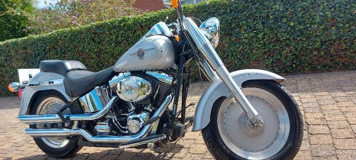 Harley-Davidson Fat-boy bj,2001  km 20500 CC 1450, Motoren, Motoren | Harley-Davidson, Particulier, Chopper, meer dan 35 kW, 4 cilinders