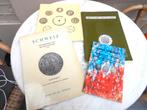lot de  4 anciens catalogues de vente monnaies anciennes, Enlèvement ou Envoi, Livre ou Ouvrage de référence