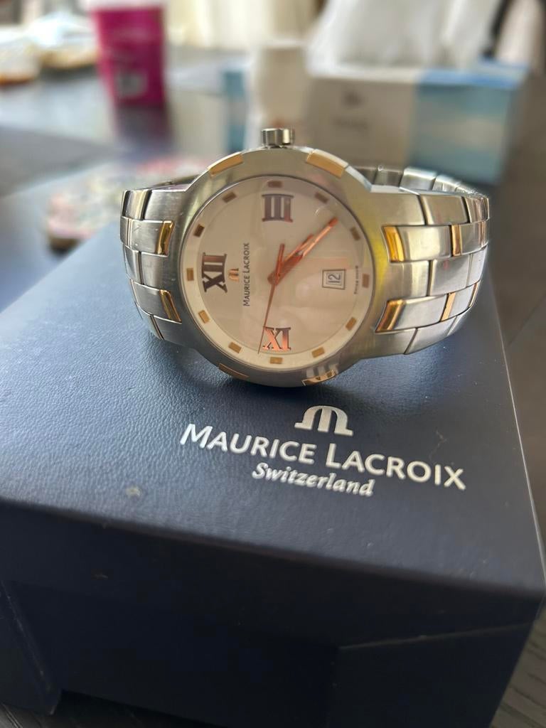 Maurice Lacroix, Bijoux, Sacs & Beauté, Montres | Hommes, Enlèvement, Comme neuf, Or