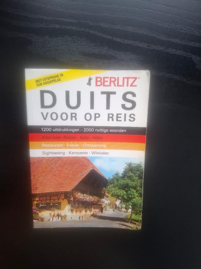 Berlitz Duits voor op reis, Livres, Dictionnaires, Enlèvement, Allemand