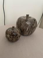 Decoratie appels J-line gemarmerd effect, Ophalen, Zo goed als nieuw