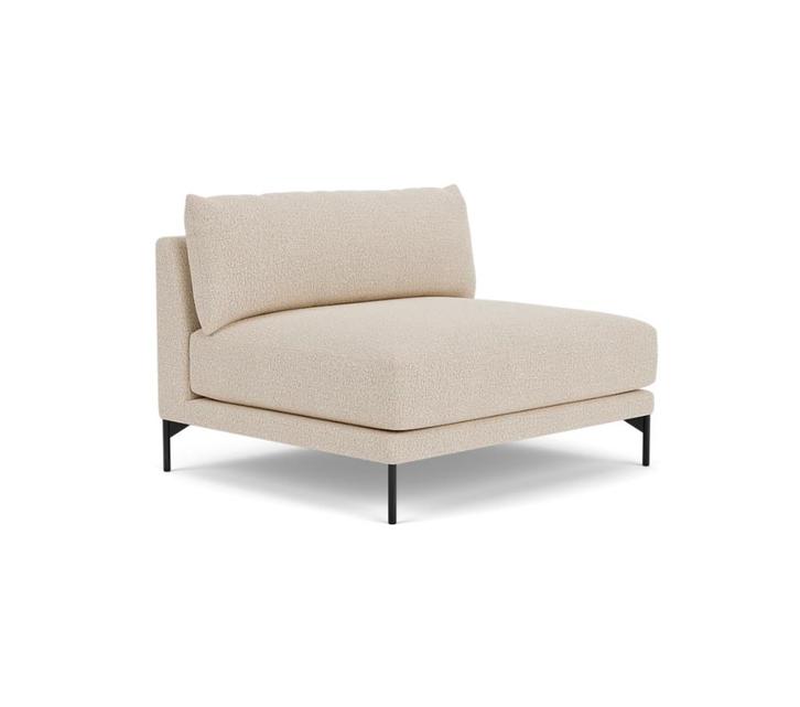 Vincent - Module monoplace Pasha Dune à vendre !, Maison & Meubles, Chaises, Utilisé, Une, Métal, Tissus, Autres couleurs, Enlèvement