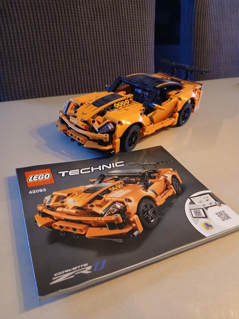 Lego Technic 42093 Chevrolet Corvette ZR1, Ophalen of Verzenden, Compleet, Lego, Technic