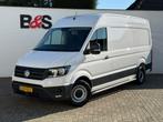 Volkswagen Crafter 35 2.0 TDI L3H3 Euro 6 Airco Pdc Carplay, Auto's, Bestelwagens en Lichte vracht, Parkeersensor, Wit, Bedrijf