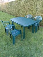 Salon  pvc de jardin comme neuf, Enlèvement