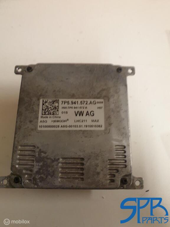 GOLF 7 7.5 FACELIFT LED KOPLAMP MODULE Balast 7P5941572AG, Autos : Pièces & Accessoires, Éclairage, Volkswagen, Utilisé, Enlèvement ou Envoi