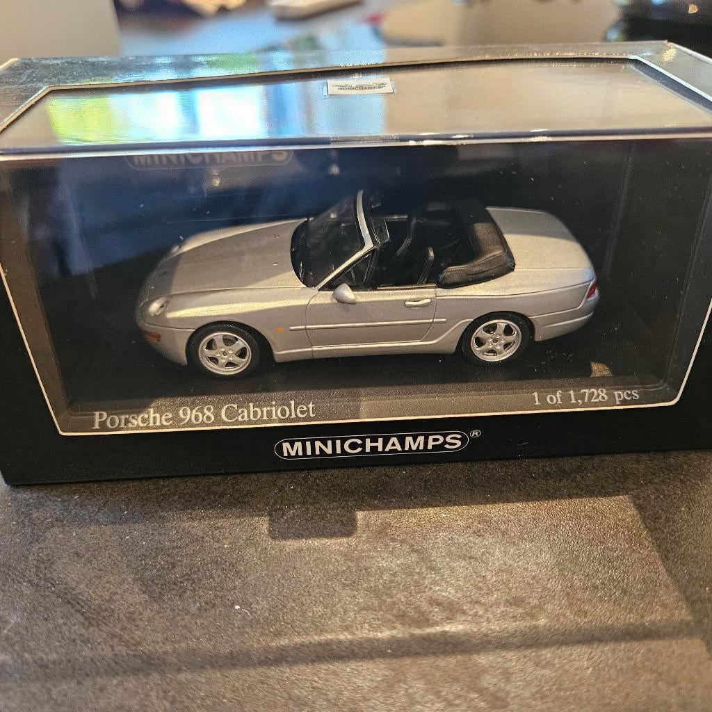 Minichamps Porsche 968 Cabriolet de 1994 1/43, Enlèvement ou Envoi, Neuf, Voiture, MiniChamps