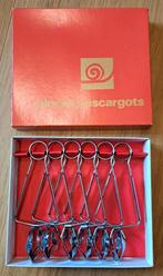 6 nieuwe slakkenpincetten, Ophalen of Verzenden, Nieuw, Inox of Chroom, Bestekset