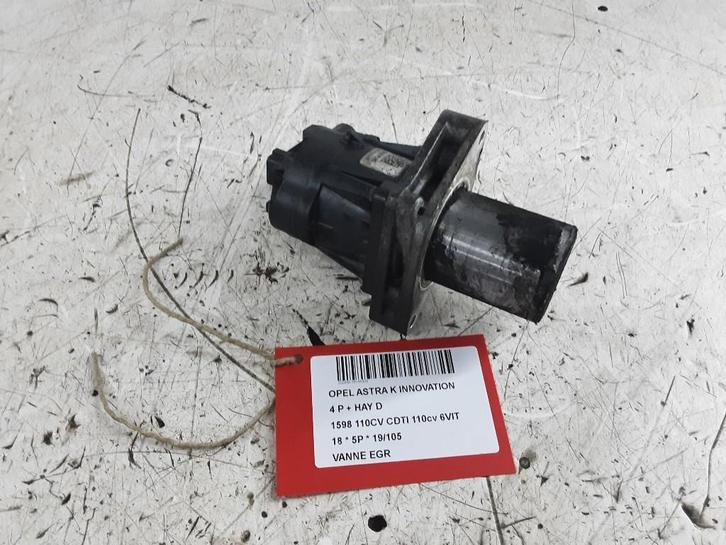 VANNE EGR Opel Astra K (01-2015/12-2022) (55570005), Autos : Pièces & Accessoires, Systèmes d'échappement, Opel, Utilisé