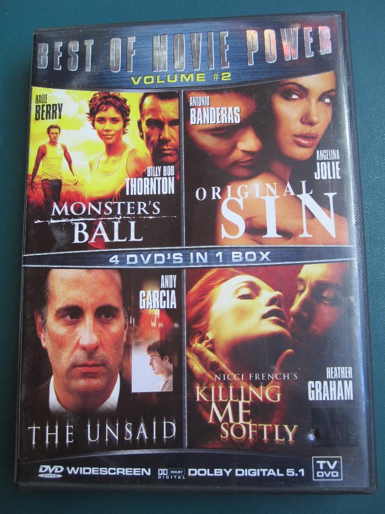 Best of Movie Power 2 (4 films op 4 disc), Vanaf 16 jaar, Ophalen of Verzenden, Zo goed als nieuw, Boxset