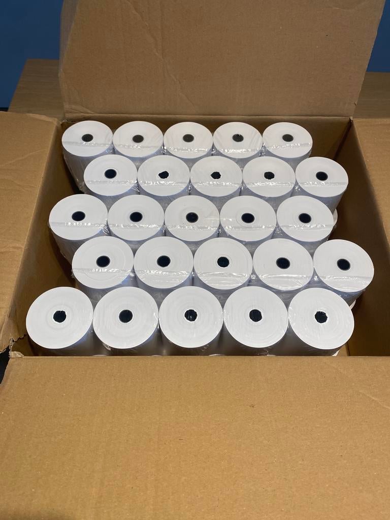 Thermorollen ticketprinter kassa 80x80x12, Ophalen