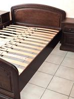 chambre en chêne foncé, Maison & Meubles, Enlèvement, Comme neuf, Deux personnes, Copie antiek