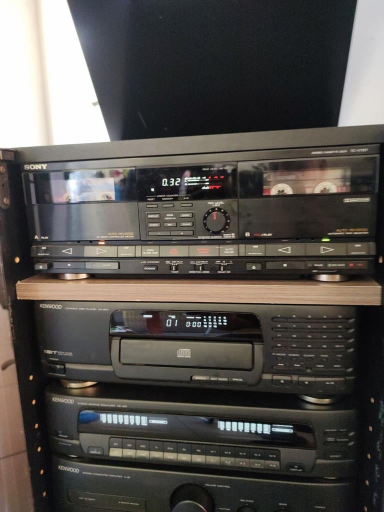 Lecteur à double cassette Sony, Enlèvement, Deck cassettes ou Lecteur-enregistreur de cassettes, Sony