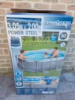 Zwembad bestway 3.05m x 2.00m + zandfilter en toebehoren, Tuin en Terras, Zwembaden, Ophalen, Zo goed als nieuw