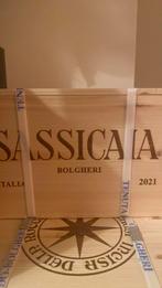 Sassicaia 2021 100 Parker, Comme neuf, Pleine, Italie, Enlèvement ou Envoi