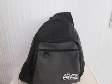 Sac à dos Coca-Cola noir et gris en très bon état