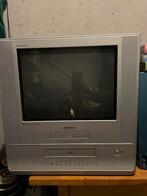 CRT tv combi VHS & DVD, Audio, Tv en Foto, Vintage Televisies, Ophalen, Zo goed als nieuw