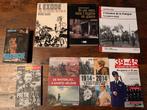 8 livres de guerre 1914-1918, 1940-1945, historiques, Zo goed als nieuw