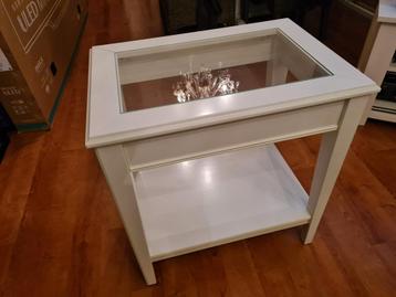 Bijzettafeltje, Maison & Meubles, Tables | Tables d'appoint, Enlèvement, Comme neuf, Verre