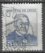 Chili 1960 - Yvert 282 - Pedro Elías Pablo Montt Montt  (ST), Timbres & Monnaies, Timbres | Amérique, Envoi, Affranchi