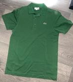 Groene Lacoste polo T-shirt, Enlèvement ou Envoi, Comme neuf, Taille 46 (S) ou plus petite, Vert