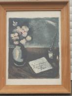 lithographie signe maurice vlaminck, Antiek en Kunst, Ophalen of Verzenden