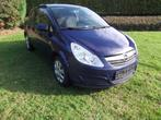 Opel Corsa 1.4 Benz. Automaat (3 deurs) Airco, Gekeurd, Auto's, Opel, Stof, Zwart, 4 cilinders, Blauw