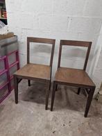Sterke houten horecastoelen te koop.15 stuks beschikbaar, Huis en Inrichting, Stoelen, Ophalen, Gebruikt