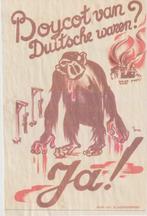 Nederlandse anti-Nazi poster,, Verzamelen, Verzenden, Overige soorten, Foto of Poster