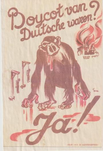 Nederlandse anti-Nazi poster,  beschikbaar voor biedingen