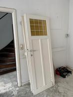 9 houten binnendeuren, 150 tot 225 cm, Gebruikt, Minder dan 75 cm, Hout