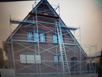Professionele steiger voor 120 m2 gevel  beschikbaar voor biedingen