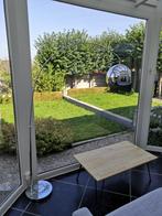 Chrome metalen booglamp - vloerlamp, Huis en Inrichting, Ophalen, Gebruikt, Metaal, Modern, design, sixties, seventies