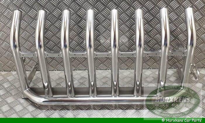 Bullbar Range Rover Classic RVS- gebruikt, Auto diversen, Tuning en Styling, Ophalen of Verzenden