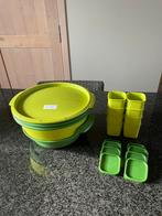 Micro Gourmet Tupperware + 8 potjes, Huis en Inrichting, Keuken | Tupperware, Groen, Overige typen, Zo goed als nieuw, Ophalen