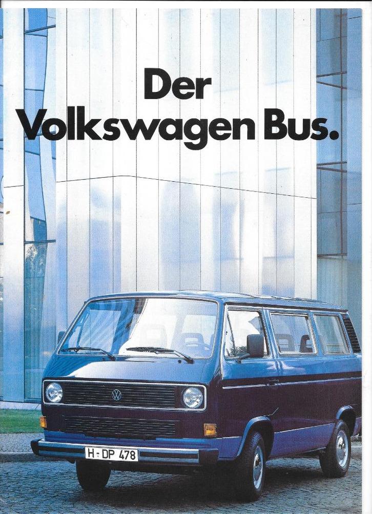 VOLKSWAGEN TRANSPORTER / BUS, Boeken, Auto's | Folders en Tijdschriften, Zo goed als nieuw, Volkswagen, Ophalen of Verzenden